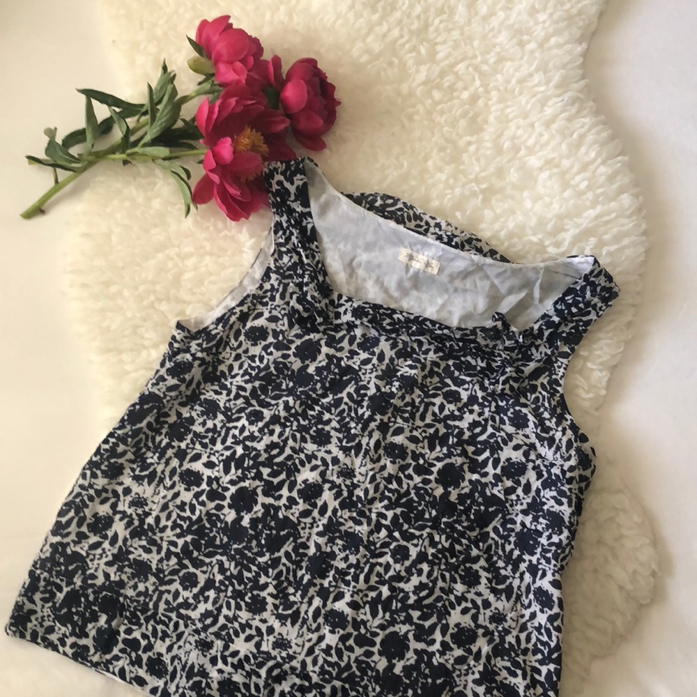Anthro Martin & Osa silk/cotton blend tank